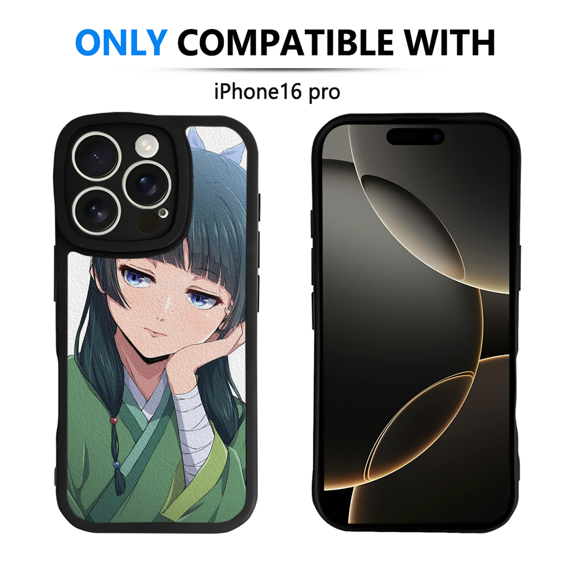薬屋のひとりごと The Apothecary Diaries 【iPhone 16シリーズ対応】シリコンスマホケース（レザー調） 材質：シリコン